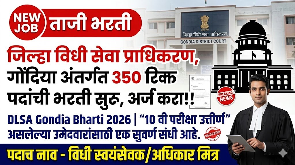 DLSA Gondia Bharti 2026